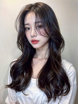 シェノン 梅田(CHAINON) 髪質改善×韓国風レイヤー×暗髪ヘア