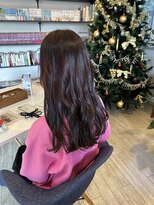 マイ ヘア デザイン 岡崎(MY hair design)&nbsp;前髪/マチルダボブ/ピンクベージュ/インナーグレージュ/岡崎