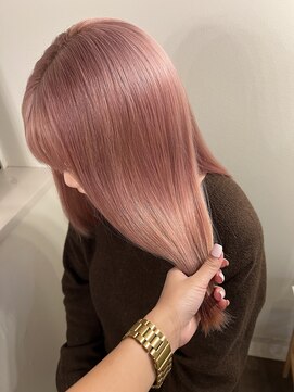 ココルアナ(coco luana) ペールピンク/ハイトーン/ケアブリーチ/髪質改善/学割U24