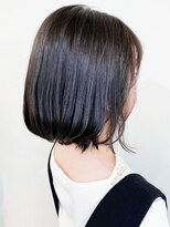 ヘアープロデュース ラピセット 松山(Lapset) 大人可愛い小顔前下がりボブ×ナチュラルボブ304050代