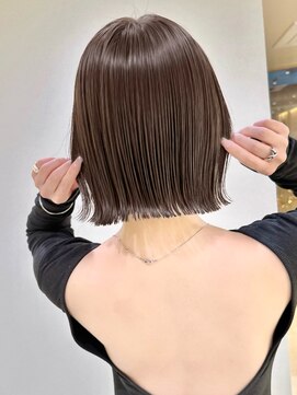 サンド 名古屋(sand) 切りっぱなしボブ/縮毛矯正/髪質改善/レイヤーショートボブ