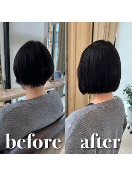 ラッド(Rad) 【長さ出し】シールエクステ60本 ショートからボブ/黒髪