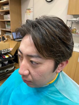 ジジ(ZiZi) ゆるめニュアンスパーマ/センターパート