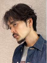 ロンド アンブル 四条烏丸(Lond ambre) センターパート/眉毛/短髪/メンズカット