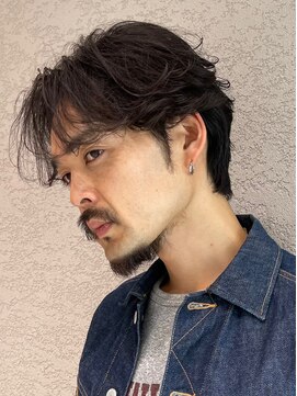 ロンド アンブル 四条烏丸(Lond ambre) センターパート/眉毛/短髪/メンズカット