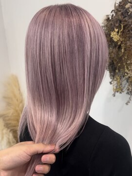 コハク(kohak) ピンクベージュ《ブリーチカラー》