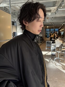 ダブ ムート(DaB MUUT) メンズマッシュウルフパーマメンズニュアンスパーマ