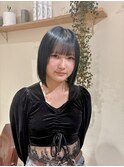 【ZEST中野/イチカ】透明感抜群！ネイビーカラー