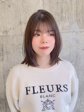 ハーフアンドハーフ(HALF and HALF) レイヤーカット/ラベンダーカラー