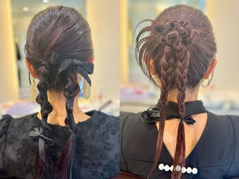タヤ 今泉店(TAYA)の写真/結婚式のお呼ばれや、大事な日のヘアセットはお任せ♪一人一人に合わせたアレンジを作り上げます！