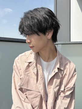 ネオリーブシェリエ 浅草店(Neolive cherie) メンズ　センターパート　スパイラルパーマ