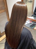リジェール 鶴舞店 ブラウンベージュ×髪質改善