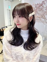 アイティーバイアルバム 藤沢店(IT by ALBUM)&nbsp;前髪カット美髪韓国ヘア顔周りレイヤーロング_ba539581