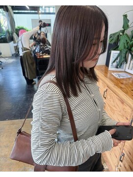 エンス(en:s) ■艶ブラウン/新潟/万代/艶カラー/ケアカラー