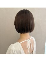 アンドワン 自由が丘(＆ONE)&nbsp;【&ONE 自由が丘】グレージュカラー×ミニボブ