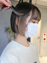 エリマ 武蔵小杉(elima) 武蔵小杉くびれショート前下がりボブベージュカラー20代30代40代