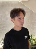 ツーブロックショート