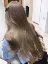 ニトバイアンキシム(nit by ahnkism)&nbsp;韓国風ミルクティーベージュケアブリーチ堀江