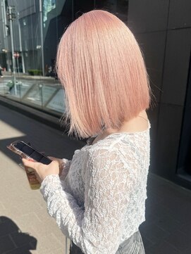 ルシティ(Le City) White pink 【ダブルカラー/ブリーチ/髪質改善/エクステ】