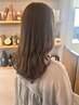 髪質改善ストレート＋似合わせカット　￥19,800
