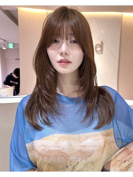 サンドイエナ 横浜店(sand yena) くびレイヤーボブルフネビージュ小顔ワンレンこなれミディ