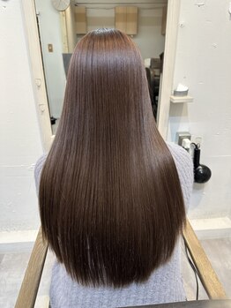 ノエリス 八千代 勝田台(NoelyS)の写真/ダメージレスに柔らかい質感の髪質改善ストレートを叶える【美髪縮毛矯正】