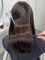 エン 栄店(enne)&nbsp;ココアベージュ/クラゲヘアー/レイヤー/小顔/ココアブラウン/栄