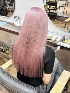 アンベリール 大名(Embellir) ブリーチ 縮毛矯正*