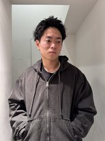 ニトバイアンキシム メンズ(nit by AHNKISM) spiky short perm