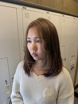 ラーム 宇部高校前店(rame) ブリーチカラー、レイヤースタイル、髪質改善