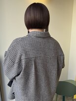 ヒントステーション(HINTSTATION)&nbsp;〈浅草 半個室〉ミニボブ×ナチュラルブラウン