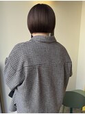 〈浅草 半個室〉ミニボブ×ナチュラルブラウン