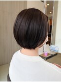 【西宮ショートカット】パツっとボブ