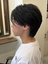 ピコット(P cott)&nbsp;フェザーカットフェザーパーマ前下がりナチュラルツーブロ渋谷