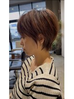 ニア(nir.) 20代30代40代前髪ありナチュラルショート/小顔ショートボブ