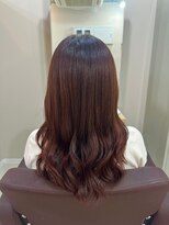 カミエ(kamie) 透明感のあるブラウンロング×毛先まで潤う仕上がり