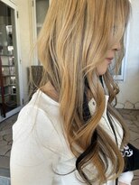 キャパジャストヘアー(CAPA just hair)&nbsp;ベージュブロンド×インナーブラック