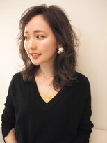 テラバイアフロートシーグラスコテージ (terra by afloat SEAGLASS COTTAGE) 抜け感ミディアムヘア テラバイアフロート松子 二子玉川