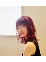 ヴェジールヘアデザイン(Vezir hair design) 【秋にオススメ】コーラルピンク