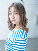 ルティア 池袋(Lutia)&nbsp;マロングレージュ　ゆる波ウェーブ