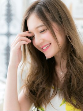 カバーヘア 上尾西口店(COVER HAIR) ★オリーブベージュくせ毛風フリンジウェーブ20代30代40代★7