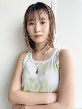 スー 渋谷(suu) 【SUN】切りっぱなしカジュアルスタイル yurika