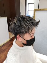 アムズヘアーファム ゆるスパイラル×ハイライト