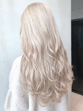 アルバム 銀座(ALBUM GINZA) ベージュロング_ホワイトアッシュエアリーミディ_ba317251