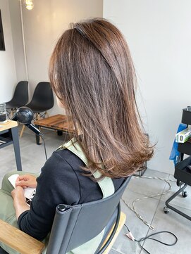 美容室 ツリー(Tree) ノンブローでおさまる大人スタイル『Tree hairsalon 』本厚木