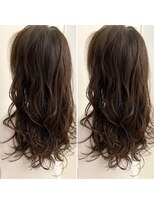 チョビー 銀座(chobii)&nbsp;チョビー銀座桜井デジタルパーマイルミナカラーグレージュ