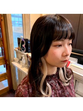 ボアップ 京橋店(boappu) #インナーホワイト#プルエクステ