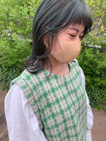 バディヘア スパ(BUDDY HAIR SPA) くすみグリーンロブ