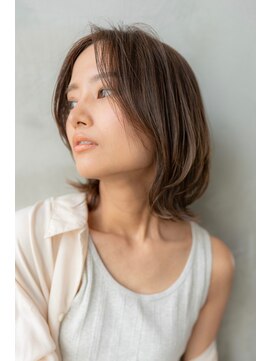 ハバナ 渋谷(HAVANA) イメチェン大人かわいい/ウルフボブ/透明感ベージュ/20代30代