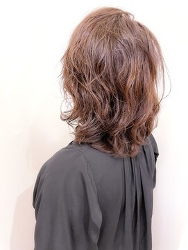 リアン(Lian) 【パーマ】伸ばしかけ結べる長さのデジパーデザイン